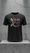 YOLN Graphic Tee with Neon Print